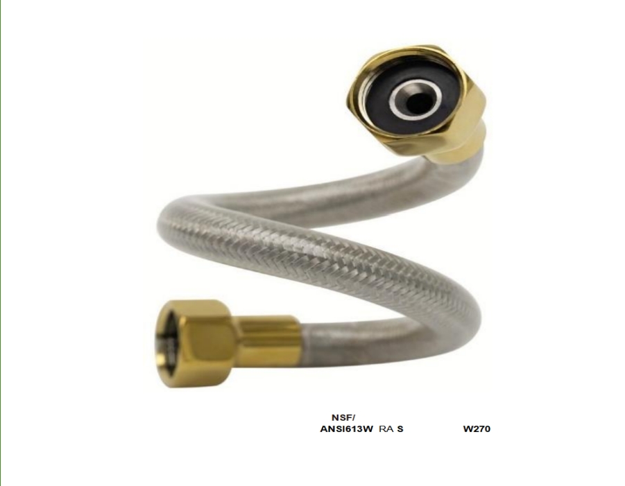 不锈钢编织覆膜管(Coated Stainless Steel Braided Hose)